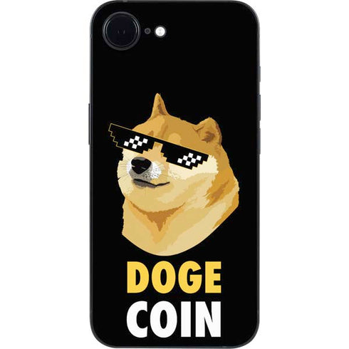 Doge Coin Crypto iPhone 16e Skin