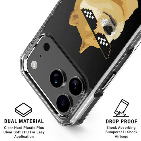 Doge Coin Crypto iPhone 18 Pro Clear Case