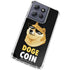 Doge Coin Crypto Moto G 5G (2025) Clear Case
