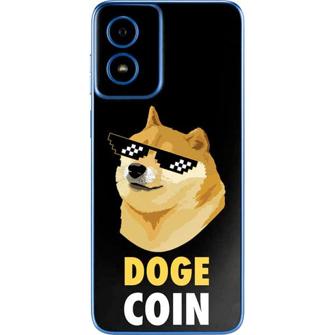 Doge Coin Crypto Moto G Play 4G (2024) Skin