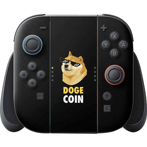 Doge Coin Crypto Nintendo Skins