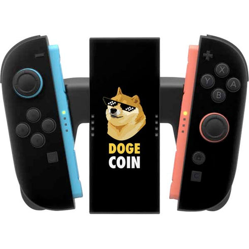 Doge Coin Crypto Nintendo Switch 2 (2025) Joy-Con Controller Skin