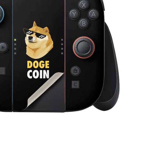 Doge Coin Crypto Nintendo Switch 2 (2025) Joy-Con Controller Skin
