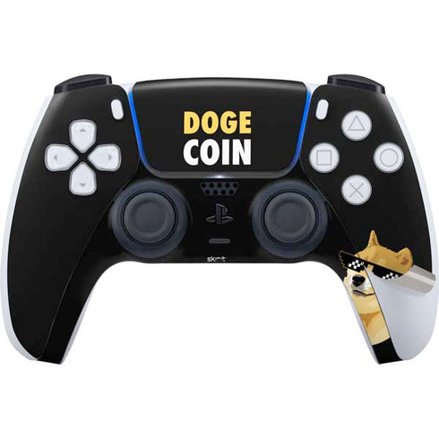Doge Coin Crypto PS5 Pro Disk Bundle Skin