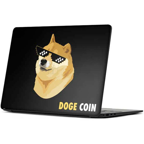 Doge Coin Crypto Surface Laptop 7 13.8in Skin