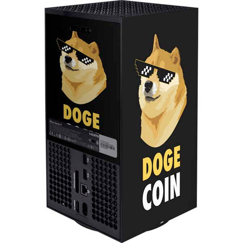 Doge Coin Crypto Xbox Series X Bundle Skin