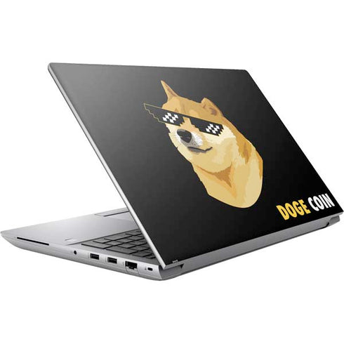 Doge Coin Crypto HP ZBook Fury 16 G10 Skin