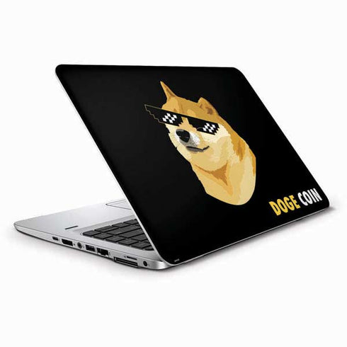 Doge Coin Crypto HP Elitebook Skin
