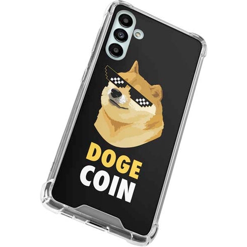 Doge Coin Crypto Galaxy A13 5G Clear Case