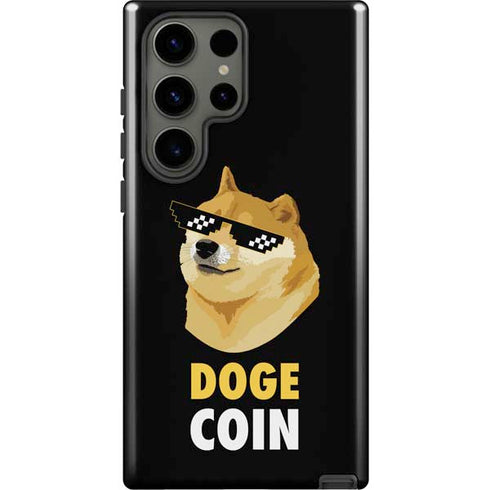 Doge Coin Crypto Galaxy S23 Ultra Pro Case