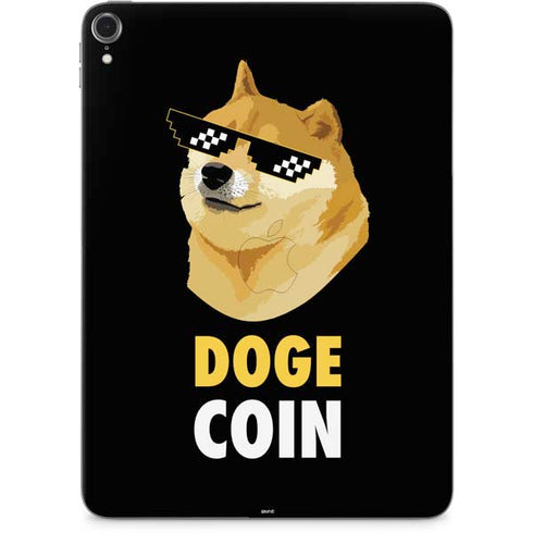 Doge Coin Crypto Apple iPad Pro Skin
