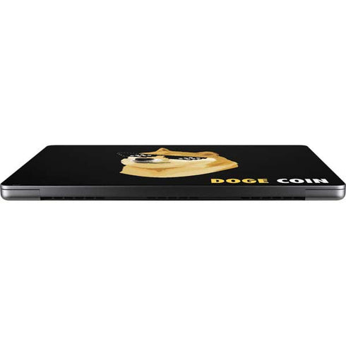 Doge Coin Crypto Apple MacBook Pro 14-inch Skin