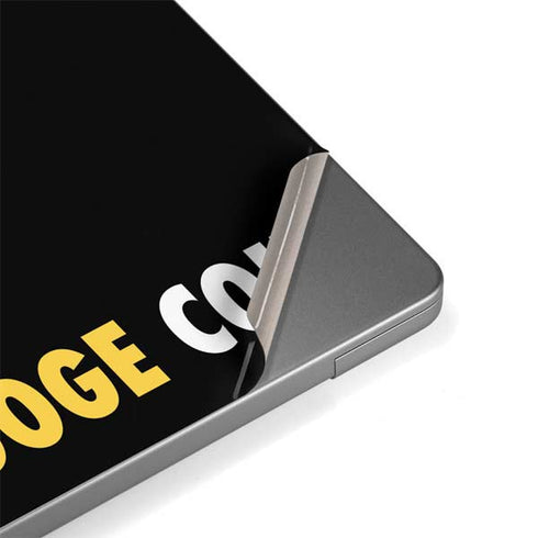 Doge Coin Crypto Apple MacBook Pro 14-inch Skin