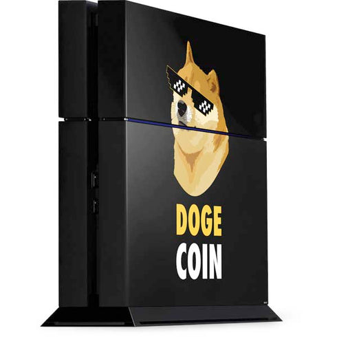 Doge Coin Crypto PlayStation PS4 Skins