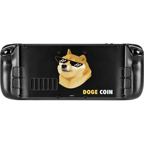 Doge Coin Crypto Steam Deck Handheld Gaming Computer Skin