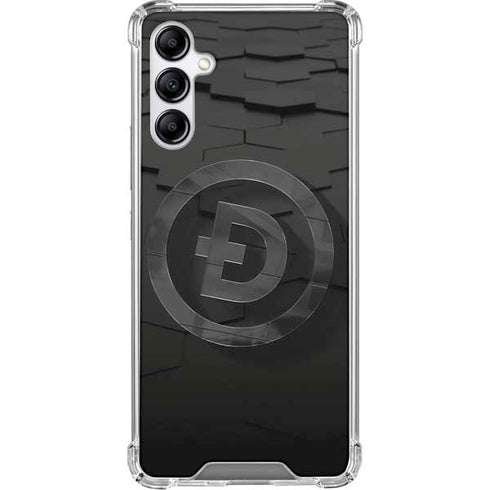 Doge Coin Textured Logo Gabb Phone 4 Clear Case