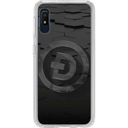 Doge Coin Textured Logo Galaxy Cases