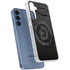 Doge Coin Textured Logo Galaxy A55 5G Clear Case