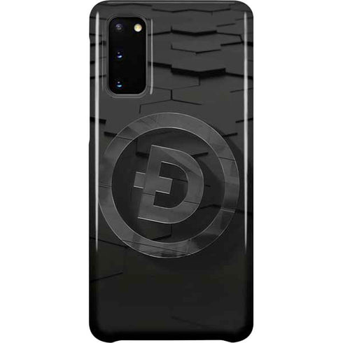 Doge Coin Textured Logo Galaxy S20 Lite Case