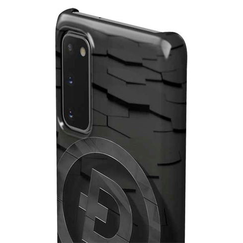 Doge Coin Textured Logo Galaxy S20 Lite Case