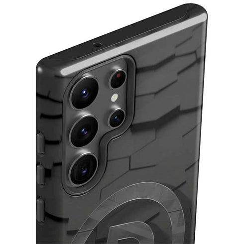 Doge Coin Textured Logo Galaxy S23 Ultra Pro Case