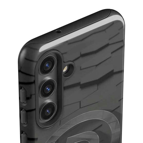 Doge Coin Textured Logo Galaxy S25 Impact Case