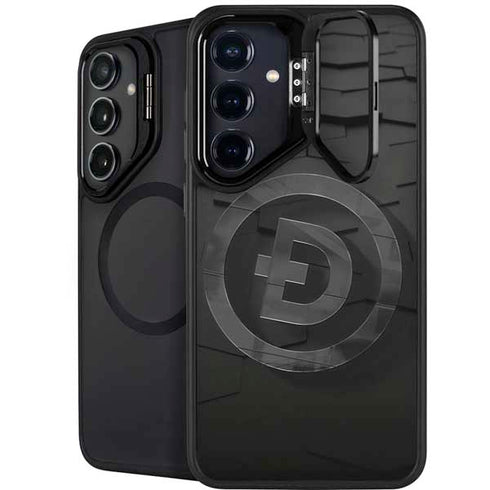 Doge Coin Textured Logo Galaxy S24 Plus Kickstand Case