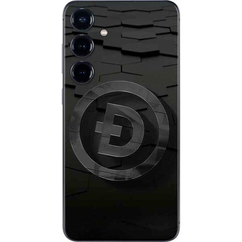 Doge Coin Textured Logo Galaxy S24 Plus Skin