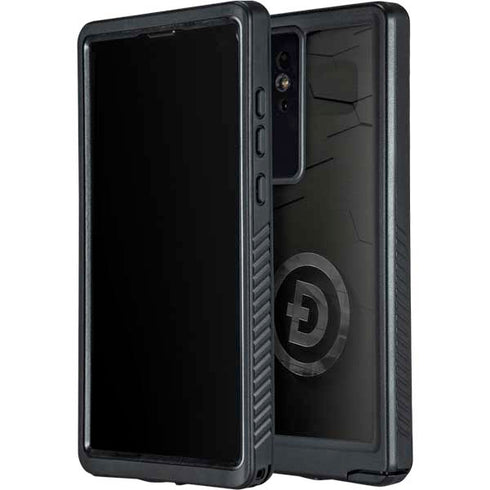 Doge Coin Textured Logo Galaxy S24 Ultra Waterproof Case