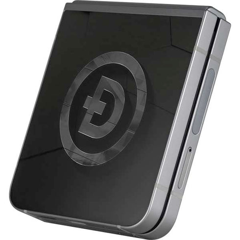 Doge Coin Textured Logo Galaxy Z Flip6 Skin