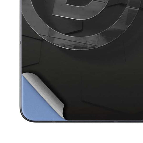 Doge Coin Textured Logo Galaxy Z Fold5 5G Skin