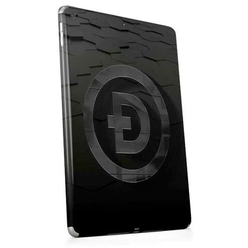 Doge Coin Textured Logo Apple iPad Skin