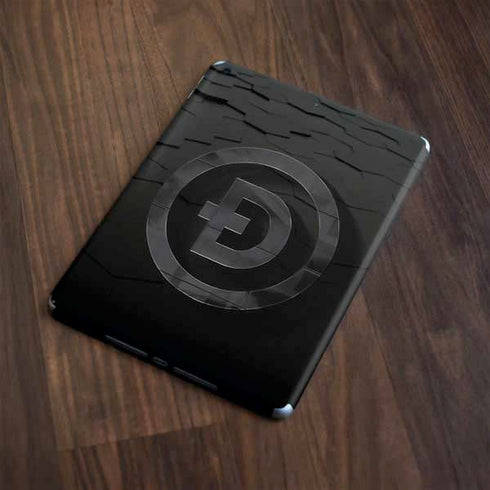 Doge Coin Textured Logo Apple iPad Skin