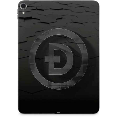 Doge Coin Textured Logo Apple iPad Pro Skin