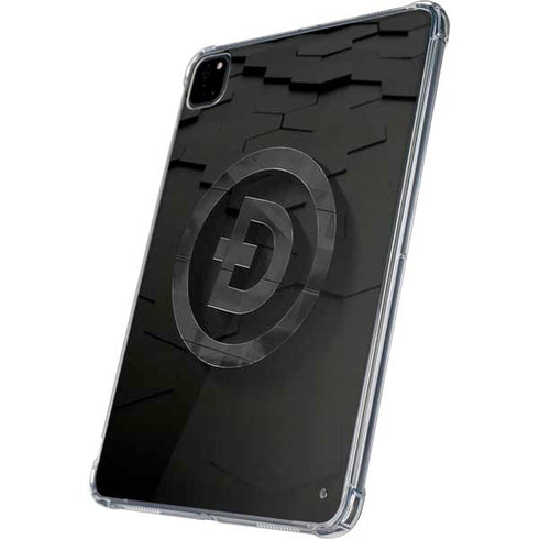 Doge Coin Textured Logo iPad Pro 11in (2024) Clear Case