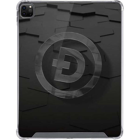 Doge Coin Textured Logo iPad Cases
