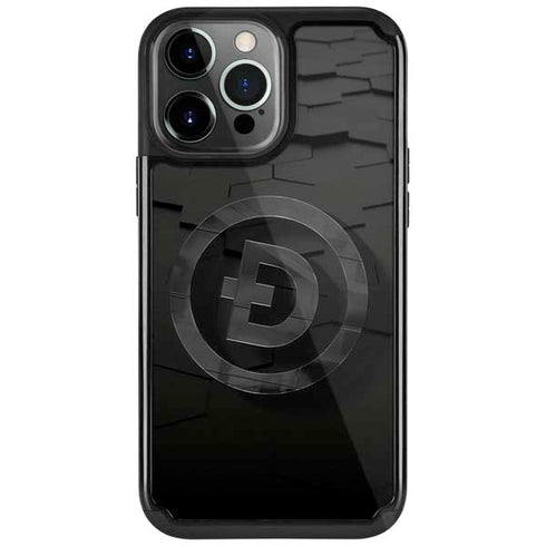 Doge Coin Textured Logo iPhone Cases