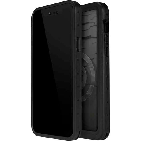 Doge Coin Textured Logo iPhone 15 Plus Waterproof Case