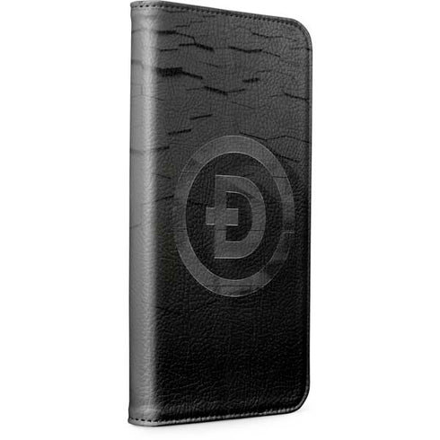 Doge Coin Textured Logo iPhone 15 Pro Folio Case