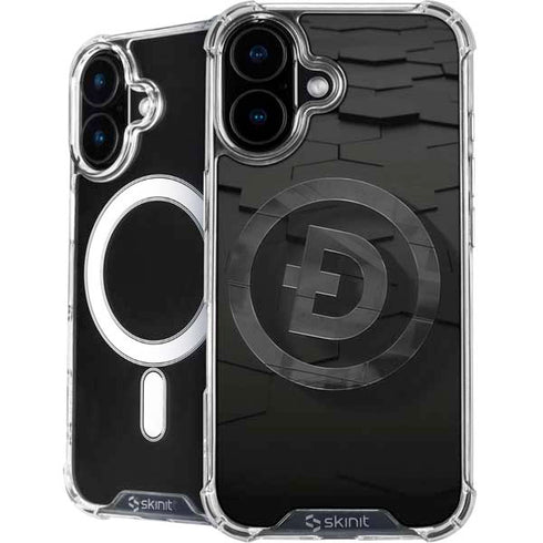 Doge Coin Textured Logo iPhone 16 Plus MagSafe Case