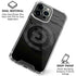 Doge Coin Textured Logo iPhone 16 Pro Clear Case