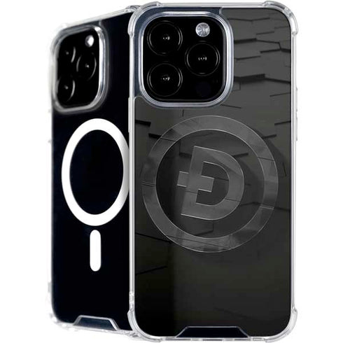 Doge Coin Textured Logo iPhone 16 Pro Max MagSafe Case