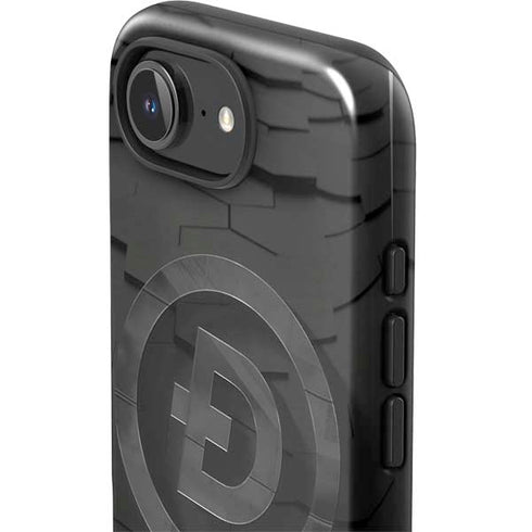 Doge Coin Textured Logo iPhone 16e Impact Case