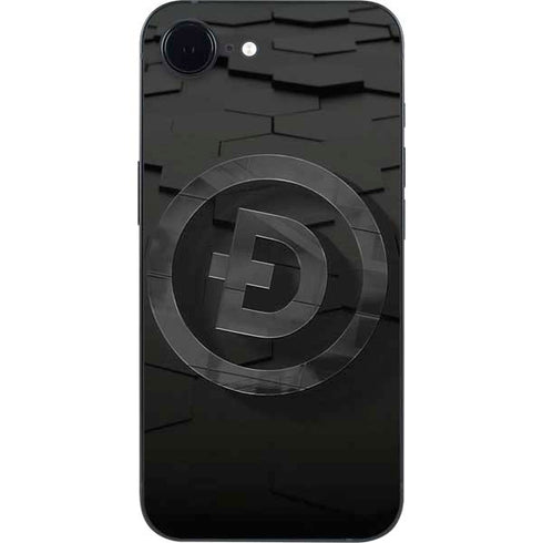 Doge Coin Textured Logo iPhone 16e Skin