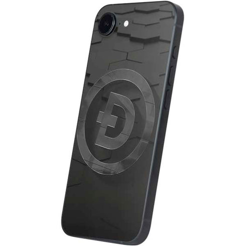 Doge Coin Textured Logo iPhone 16e Skin