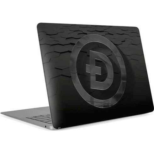 Doge Coin Textured Logo Apple MacBook Air Skin