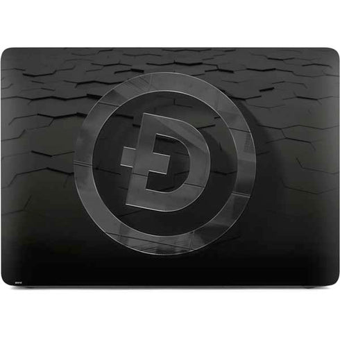 Doge Coin Textured Logo Apple MacBook Air Skin