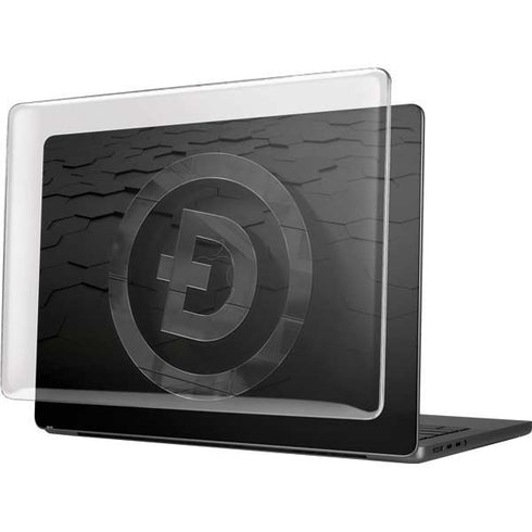 Doge Coin Textured Logo MacBook Pro 14in (2021-24) Case plus Skin