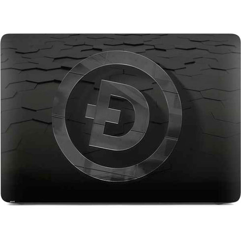 Doge Coin Textured Logo Apple MacBook Pro 16-inch Skin