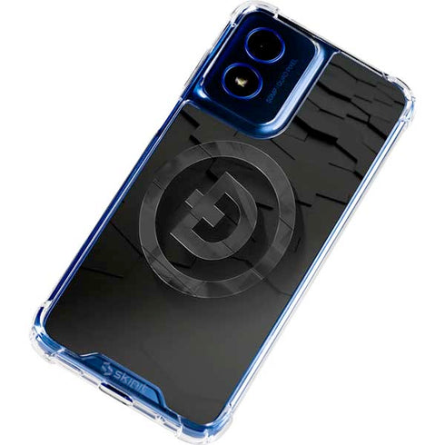 Doge Coin Textured Logo Moto G 5G (2024) Clear Case